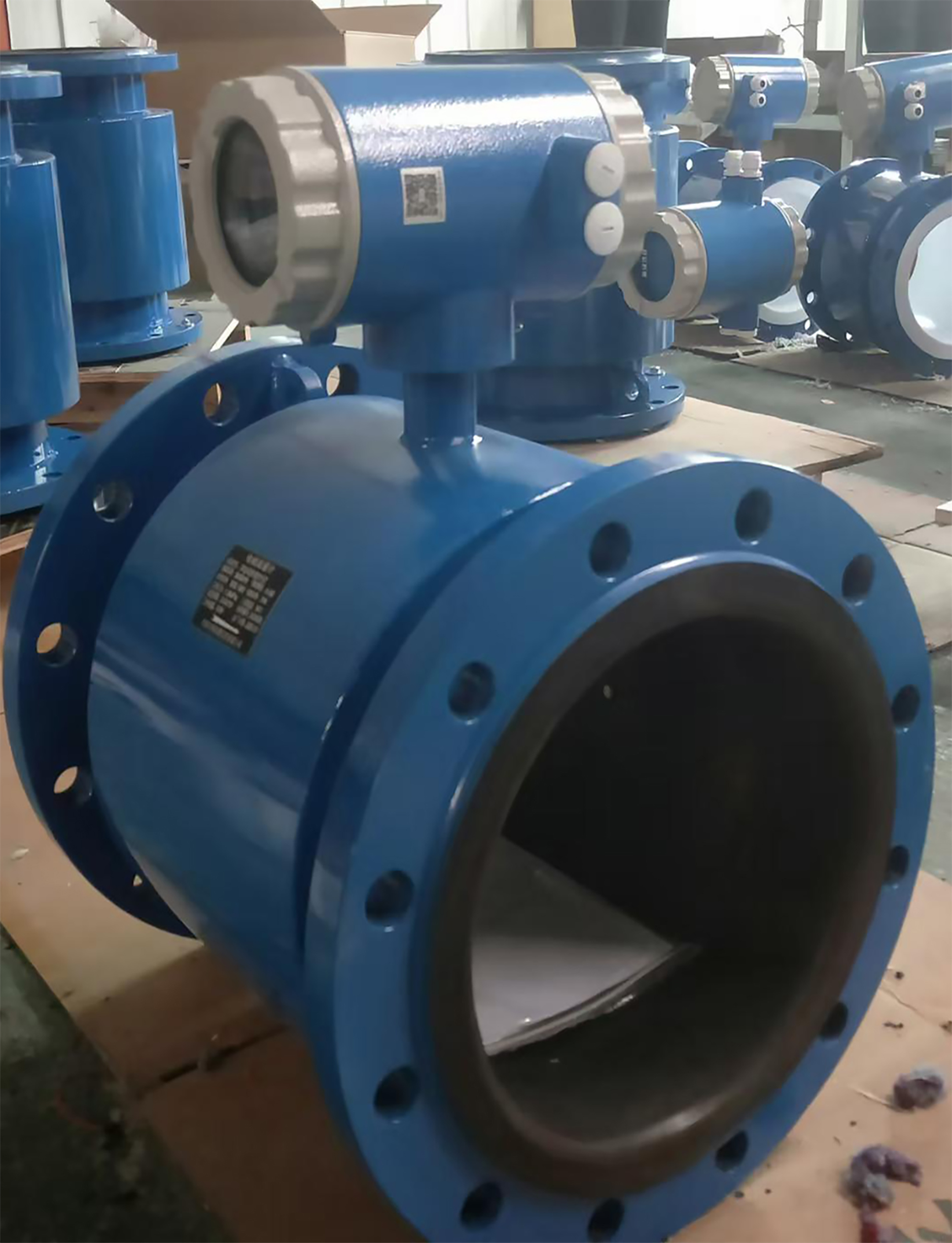 DN250電池供電電磁流量計發往貴州赤水